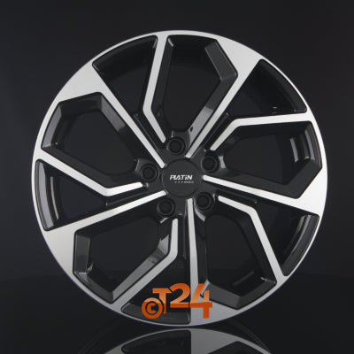 PLATIN Velgen - P 97 Black Polished - 17 inch