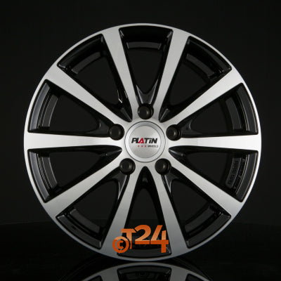 PLATIN Velgen - P 69 Schwarz Poliert - 17 inch