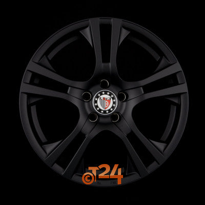 PLATIN Velgen - P 53 Matt Black - 16 inch