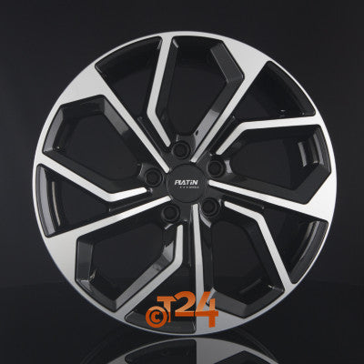 PLATIN Velgen - P 97 Black Polished - 16 inch