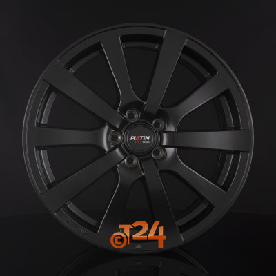 PLATIN Velgen - P 58 Matt Black - 17 inch