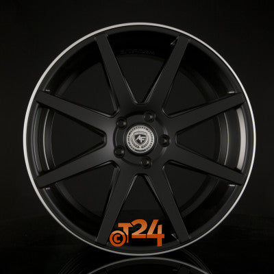 artFORM Velgen - AF-302 Flat Black Rim Polished - 20 inch