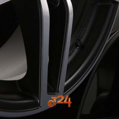 AEZ Velgen - GENUA DARK Black Matt Polished - 19 inch