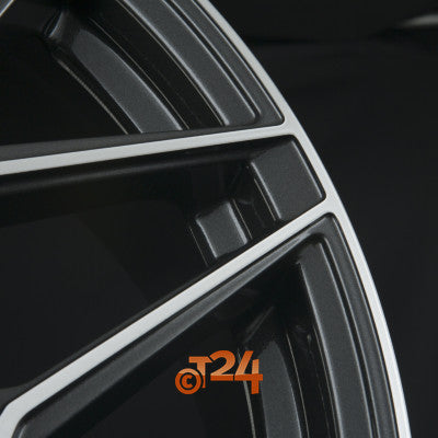 AEZ Velgen - PORTO DARK - Gunmetal Polished - 21 inch