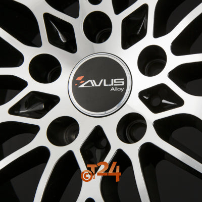AVUS Racing Velgen - AC-MB5 Black Polished - 19 inch