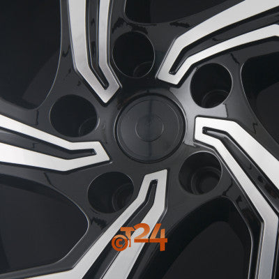 AVUS Racing Velgen - AC-521 Black Polished - 21 inch