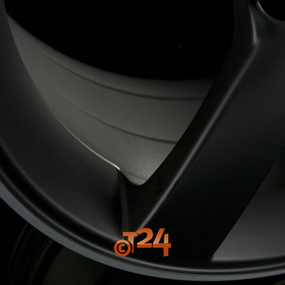 AVUS Racing Velgen - AF10 Matt Black Polished - 17 inch