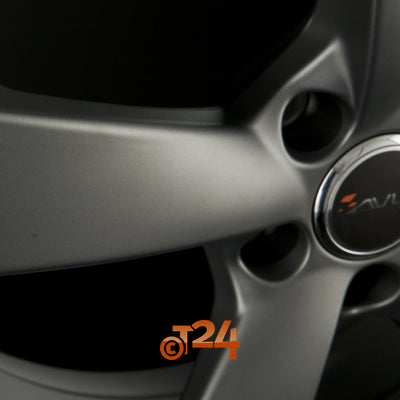 AVUS Racing Velgen - AF10 Matt Anthracite Polished - 21 inch