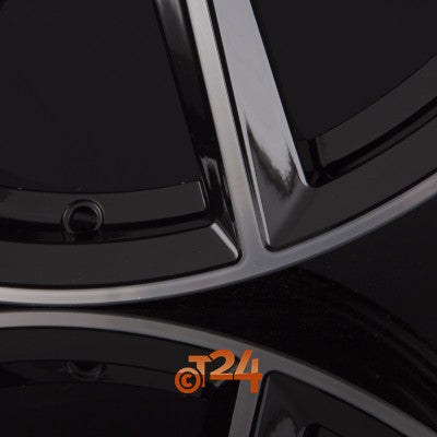 AVUS Racing Velgen - AC-518 Black Polished - 19 inch