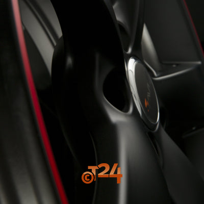 AVUS Racing Velgen - AF10 Matt Black Red Line - 21 inch