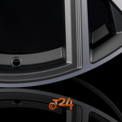 AVUS Racing Velgen - AF20 Matt Anthracite Polished - 18 inch