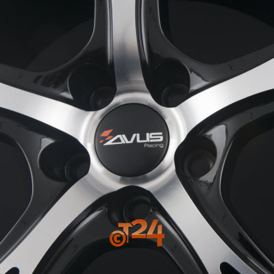 AVUS Racing Velgen - AC-520 Black Polished - 20 inch