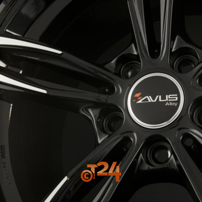 AVUS Racing Velgen - AC-MB3 Black Polished - 20 inch