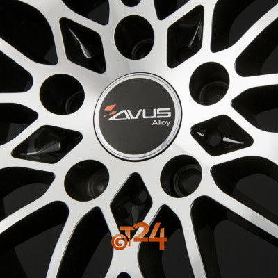 AVUS Racing Velgen - AC-MB5 Black Polished - 18 inch