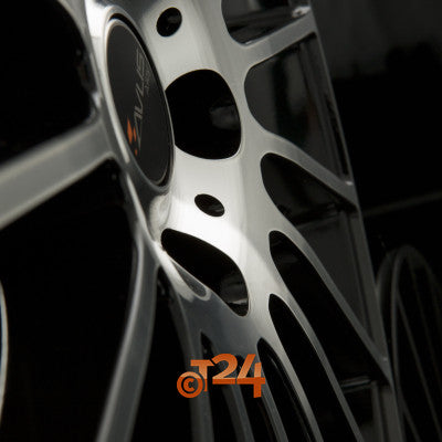 AVUS Racing Velgen - AC-M03 Black Polished - 17 inch