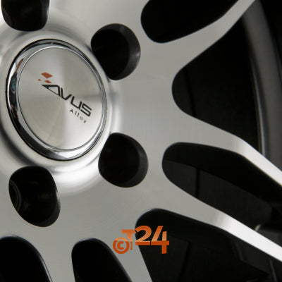 AVUS Racing Velgen - AF9 Anthracite Polished - 19 inch
