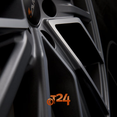 AVUS Racing Velgen - AF18 Matt Anthracite Polished - 19 inch