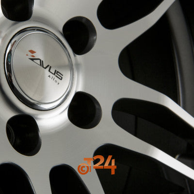 AVUS Racing Velgen - AF9 Anthracite Polished - 16 inch