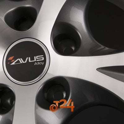 AVUS Racing Velgen - AC-MB2 Anthracite Polished - 18 inch