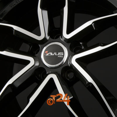 AVUS Racing Velgen - AF16 Black Polished - 20 inch