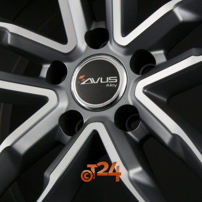 AVUS Racing Velgen - AF16 Matt Anthracite Polished - 21 inch