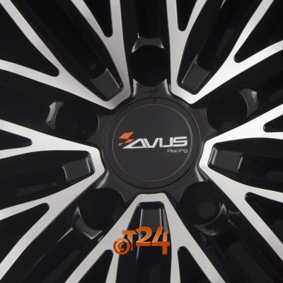 AVUS Racing Velgen - AC-M08 Black Polished - 20 inch