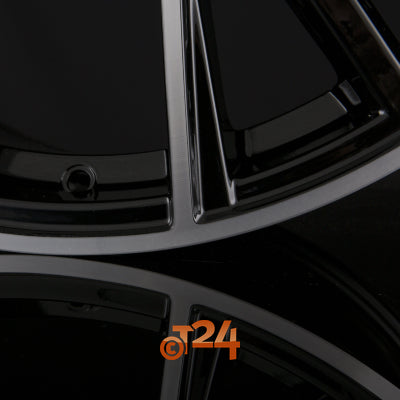 AVUS Racing Velgen - AF18 Black Polished - 20 inch
