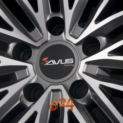 AVUS Racing Velgen - AC-M08 Anthracite Polished - 21 inch