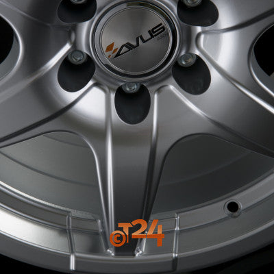 AVUS Racing Velgen - GRIZZLY Hyper Silver - 17 inch