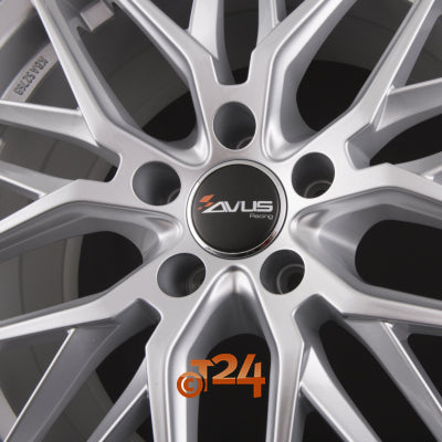 AVUS Racing Velgen - AF19 Hyper Silver - 17 inch