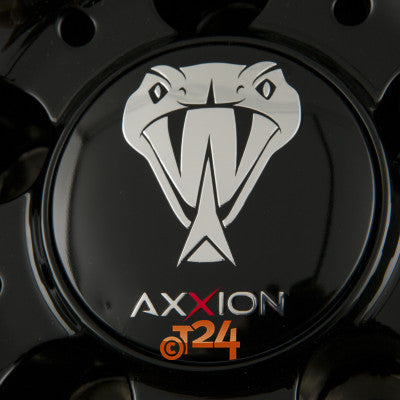 AXXION Velgen - AX5 EXCESS Schwarz Glanz Gepolijste velgrand (SW+ / ML+) - 18 inch