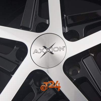 AXXION Velgen - AX10 Schwarz Hochglanzpoliert  - 20 inch
