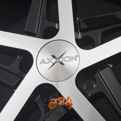 AXXION Velgen - AX10 Schwarz Hochglanzpoliert  - 18 inch