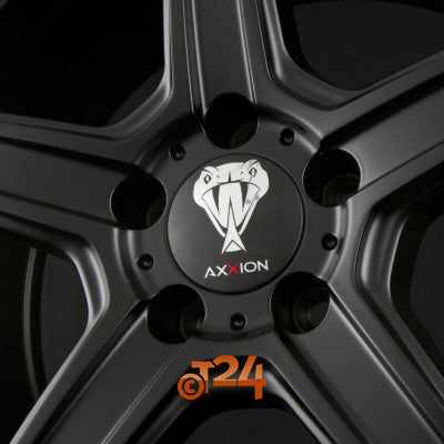 AXXION Velgen - AX7 Mattschwarz Lackiert  - 18 inch