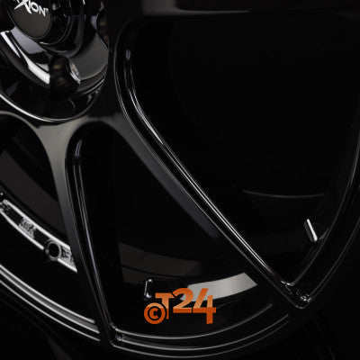 AXXION Velgen - X2 Schwarz Glanzend Lackiert  - 17 inch