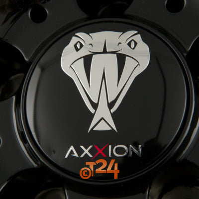 AXXION Velgen - AX5 EXCESS Schwarz Glanz Gepolijste velgrand (SW+ / ML+) - 20 inch