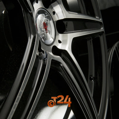 AXXION Velgen - AX7 Schwarz Hochglanzpoliert  - 19 inch
