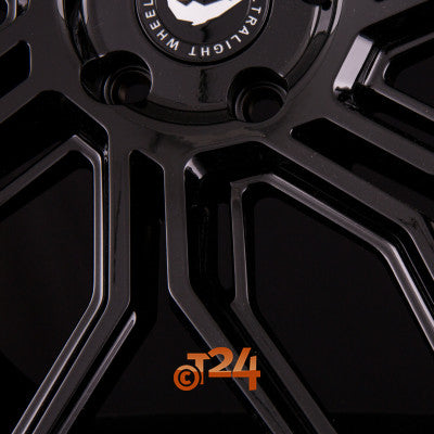 BARRACUDA Velgen - DRAGOON Highgloss Black - 20 inch
