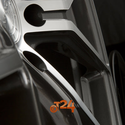 BARRACUDA Velgen - INFERNO Highgloss Gunmetal Polished - 20 inch