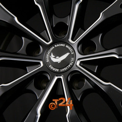 BARRACUDA Velgen - PROJECT 3.0 ULTRALIGHT Mattblack Pure Sports Gefreesd - 18 inch
