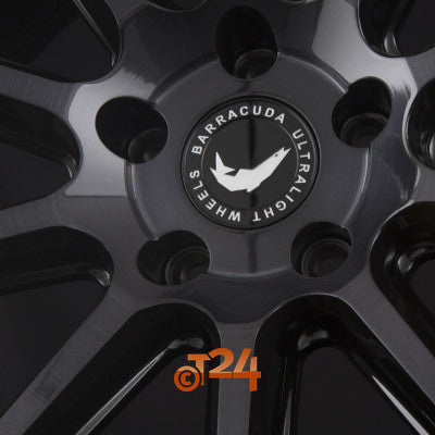 BARRACUDA Velgen - PROJECT 2.0 Highgloss Black Brushed Surface - 21 inch
