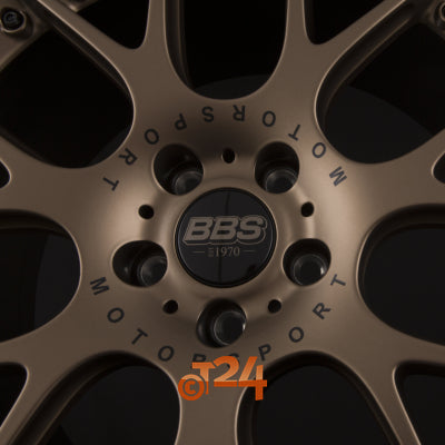 BBS Velgen - CH-RII Wielnaaf Bronze Matt - Velgbed Schwarz met AFS - 22 inch
