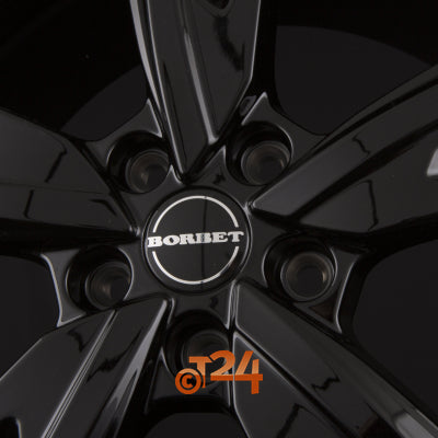 BORBET Velgen - BU1 Black Glossy - 18 inch