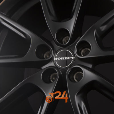 BORBET Velgen - LX Black Matt Rim Copper - 19 inch
