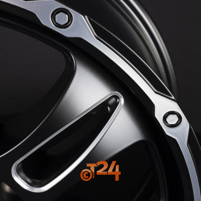 BORBET Velgen - CW8 Black Rim Window Polished Matt - 18 inch