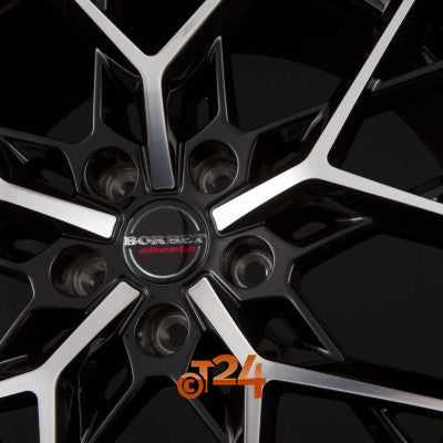 BORBET Velgen - BY Black Polished Glossy - 18 inch