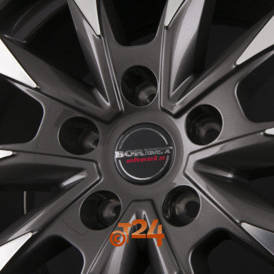 BORBET Velgen - CW5 Mistral Anthracite Glossy Polished - 18 inch