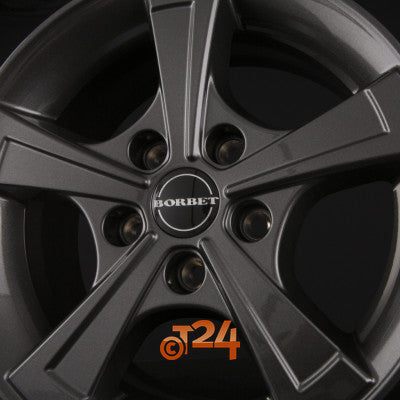 BORBET Velgen - CWT Mistral Anthracite Glossy - 15 inch