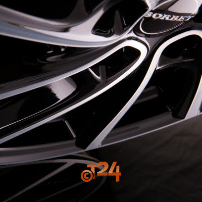 BORBET Velgen - V Black Polished Glossy - 19 inch