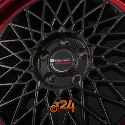BORBET Velgen - B Black Rim Red - 18 inch